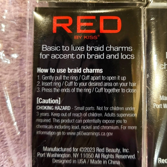 RED by KISS Braid and Loc Charms 14 Pcs - Picture 10 of 10
